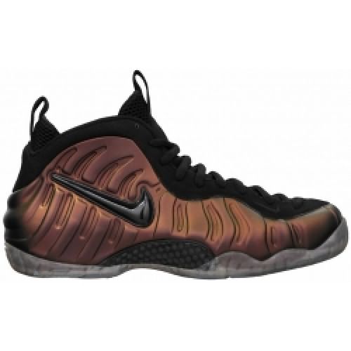 New Arrival 2014 Air Foamposite Pro Translucent Black Gem Green 624041-302 For Sale New Packaging